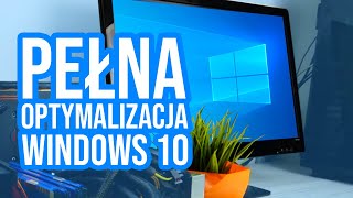 PEŁNA OPTYMALIZACJA WINDOWS 10 pod GRY  poradnik 2020 [upl. by Emixam]