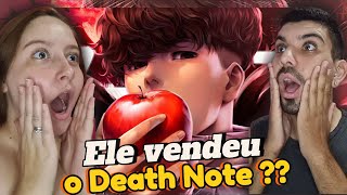 ♪ Minoru Tanaka Death Note  O Novo Kira  AniRap  🔥REACT CASAL NERD [upl. by Heida82]