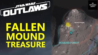 Star Wars Outlaws Fallen Mound Treasure Locations [upl. by Darahs]