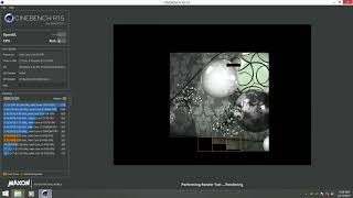 Intel Core i3 4150 Cinebench R15 Benchmark [upl. by Enamrahs]