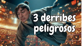 3 derribes peligrosos de Judo estrategias avanzadas [upl. by Petua]