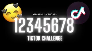 12345678 TikTok Challenge  MARMUSICSHORTS [upl. by Aserehtairam]