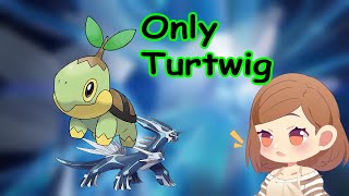 Turtwig Run Can I beat Fantina Pokemon Brilliant Diamond [upl. by Nimaynib]