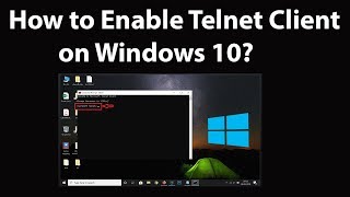 How to Enable Telnet feature in Windows 11  10 [upl. by Doe]