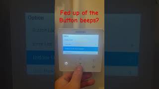 Switch OFF Samsung Button BEEPS samsung heatpumps button [upl. by Eunice220]