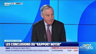 Christian Noyer Banque de France  Les conclusions du quotrapport Noyerquot [upl. by Voletta349]