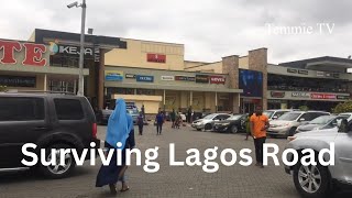 Lagos Traffic Chaos Alausa to ShopRite Uncut [upl. by Helm338]