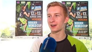 Sportklettern wird 2020 olympisch und BoulderWeltcup in München [upl. by Nial]