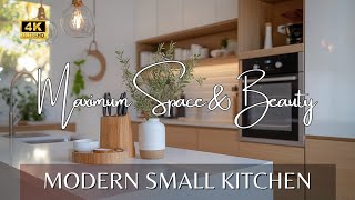 Effortless Style Modern Small Kitchen Ideas for Maximum Space and Beauty [upl. by Ronica160]