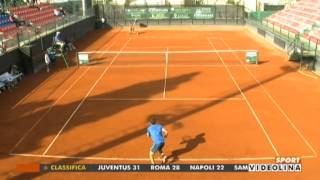 TENNIS A1 2014 Maschile PlayOut ritorno CagliariCasale [upl. by Idahs]