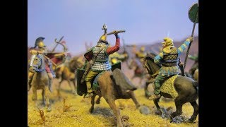 Gaugamela 331 BC  The cavalry diorama in scale 172 [upl. by Witty]