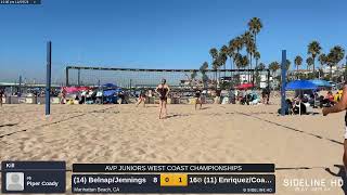 11 EnriquezCoady vs 14 BelnapJennings 20241109 [upl. by Zulch]