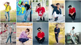 Boys stylish Photography pose  dslr photo pose for boy  photo poses for boys [upl. by Van]