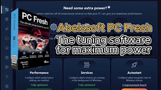 Abelssoft PC Fresh 2024 Review Menjadikan PC Anda lebih cepat dan bertenaga dari sebelumnya [upl. by Koosis]