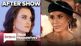 Kyle Richards quotThats The Lowest Thing Ive Ever Seenquot  RHOBH After Show S14 E1 Pt 1  Bravo [upl. by Eimme178]