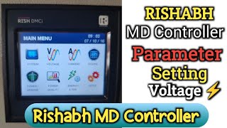 RISH DMCi meter setting। rishabh MD Controller Setting।MD controller setting।MD controller parameter [upl. by Stefanac]