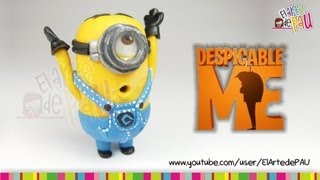 Parte 2 MINIONS WALL CLOCK Polymer Clay Tutorial  RELOJ DE MINIONS de Arcilla Polimérica [upl. by Galan]