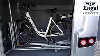 Fahrradhalter für die Reisemobilgarage ganz ohne Schrauben [upl. by Lehmann698]