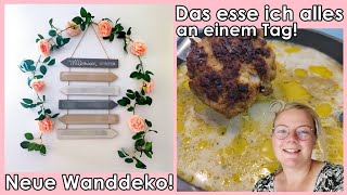 Food Diary Magenbypass 😭 Domi hat Corona  Neue Wandgestaltung  PrimaDina [upl. by Aivonas]