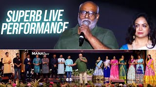 MM Keeravani and Team Superb Live Performance  ANR National Award 2024 Presentation Event [upl. by Acirea]