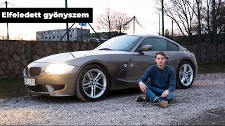 BMW Z4 M Coupé teszt  az őrült ritka M3 motoros álom BMW [upl. by Ecurb398]