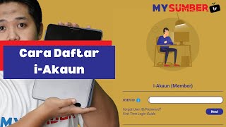 Cara Daftar iAkaun KWSP Untuk Semak Baki Jumlah Duit Dalam Akaun amp Bayaran iSinar KWSP iSInar [upl. by Dorehs246]