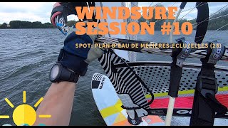 Windsurf session 10 Plan deau de MézièresEcluzelles [upl. by Gould146]