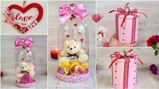 3 Manualidades Para SAN VALENTIN  Diy ValentineS Day  Decoraciones para el 14 de febrero [upl. by Sileray246]