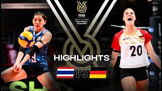 🇹🇭 THA vs 🇩🇪 GER  Highlights  Womens OQT 2023 [upl. by Nevla]