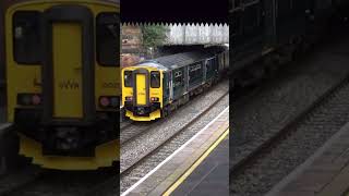 Great Western Railway Class 150 150207 to Wolverton trains railway ukrail railwaystation reels [upl. by Arber]