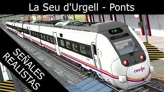 Repaso Señales Ferroviarias Españolas  La Seu dUrgell  Ponts  Ruta Eix Del Segre  Renfe 449 [upl. by Inuat936]