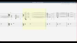 Guitar TAB  Hans Zimmer  Spectres In The Fog  The Last Samurai  Tutorial Sheet iMn [upl. by Eisac]