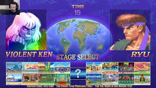 Ultra Street Fighter 2 MP March 22 2018 pt14  Ryu vs CammyVKen [upl. by Seidel802]