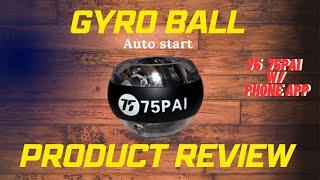 How to train your finger grip strength with GAVIC gyroscope wrist ball [upl. by Atinauj]