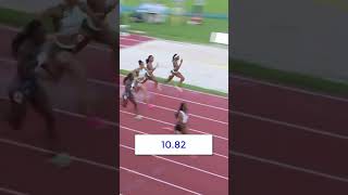 ShellyAnn FraserPryce 1082 100m Sprint  Dominating Performance 2022 [upl. by Jacobsen]