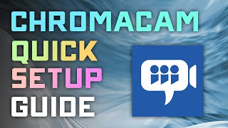 Instant Virtual Background Setup How to Auto Green Screen Your Webcam with Chromacam [upl. by Trefler]