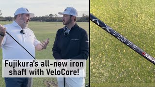 Fujikura Axiom Allnew iron shaft with VeloCore [upl. by Eetsirk]