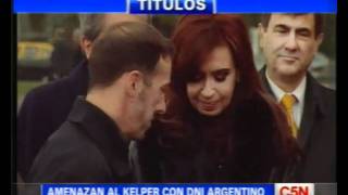 C5N  SOCIEDAD AMENAZAN AL KELPER CON DNI ARGENTINO [upl. by Evonne]