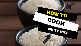 How to Cook White Rice on the Stove Top  The Frugal Chef [upl. by Llemhar998]