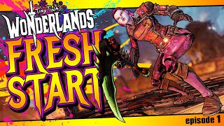 Wonderlands  Fresh Start  Sporewarden Stabbomancer  Day 1 [upl. by Veedis]