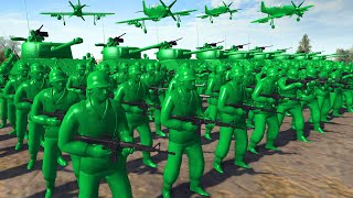 Green Army Men FullScale DEPLOYMENT  Men of War Army Men Mod [upl. by Nwahsid]