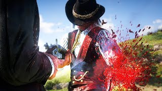 Red Dead Redemption 2  Killing Colm ODriscoll [upl. by Nahsrad260]