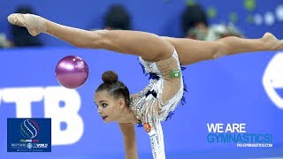 2017 Rhythmic Worlds Pesaro ITA  Allaround Final Top 12 Highlights  We Are Gymnastics [upl. by Blayne]