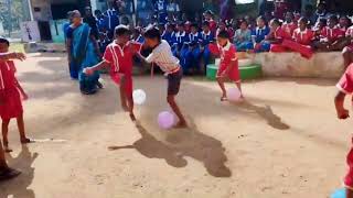 Save Balloon Game Team Building 🔮🥳 Game in Boys Shanti Vidya Vanam school [upl. by Annnora]