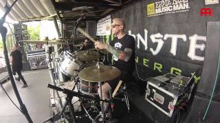 Cameron Losch Born of Osiris quotDivergencyquot Live [upl. by Farrar220]