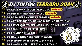 DJ TIKTOK TERBARU 2024  DJ AYO SAYANG CULIK AKU DONG 🎵 DJ PEMBERI HARAPAN PALSU  FULL ALBUM VIRAL [upl. by Yance]