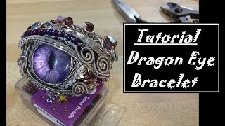 Wire Wrapped Dragon Eye Bracelet [upl. by Xeno]