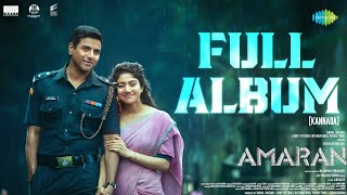 Amaran Kannada  Full Album  Sivakarthikeyan Sai Pallavi  GV Prakash Kumar  Rajkumar Periasamy [upl. by Gilpin]