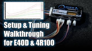 Setup amp Tuning Walkthrough for Ford E4OD  4R100 Transmissions Quick 4  Quick 2 [upl. by Charles91]