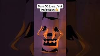 DIY Halloween Skeleton Lantern Lanterne squelette décoration Halloween facile 💀🧡🕷️ [upl. by Herzberg968]